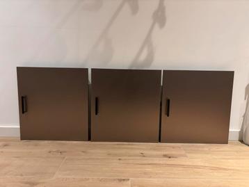 3 stuks Ikea besta Riksviken fronten licht brons - afbeelding 1