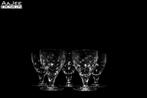 5 X Verrerie Doyen – Sterren – Gegraveerde glazen – Kristal, Antiek en Kunst, Antiek | Glas en Kristal, Ophalen of Verzenden