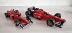 Set van 2 Michael Schumacher Ferrari F1 Schaalmodellen, Hobby en Vrije tijd, Modelauto's | 1:24, Ophalen of Verzenden, Zo goed als nieuw