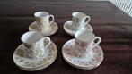 8 x kop en schotel Royal Albert Bone China diverse kleuren, Antiek en Kunst, Antiek | Servies compleet, Ophalen of Verzenden