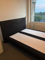 GRATIS, boxspring, bed, 160x200 bed, Gratis ophalen, Huis en Inrichting, Ophalen, Gebruikt, Zwart, Tweepersoons