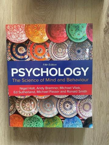 Psychology: the science of mind and behavior (5th edition) beschikbaar voor biedingen