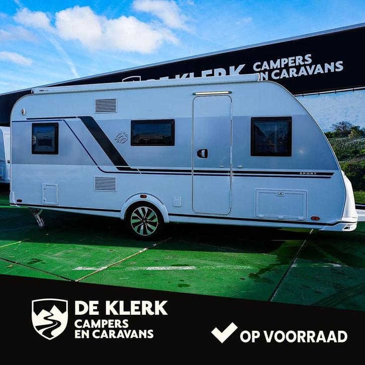Knaus SPORT 500 KD gas Christmas Special (bj 2024), Caravans en Kamperen, Caravans, Bedrijf, tot en met 5, 1250 - 1500 kg, Knaus