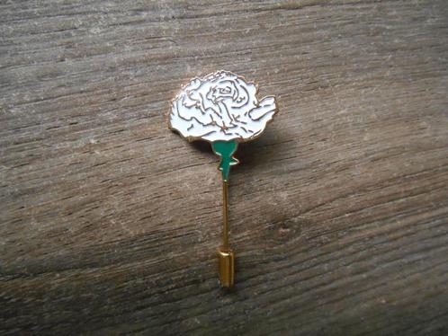 Anjer speld steun voor veteranen, Verzamelen, Militaria | Algemeen, Landmacht, Embleem of Badge, Nederland, Ophalen of Verzenden