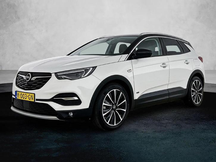Opel Grandland X Hybrid Ultimate 225pk Automaat | 1ste eigen, Auto's, Opel, Bedrijf, Te koop, Grandland X, 360° camera, ABS, Airbags