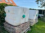 IBC containers 1000 liter met kranen (zonder krat), Ophalen, Kunststof, Gebruikt, Met kraantje