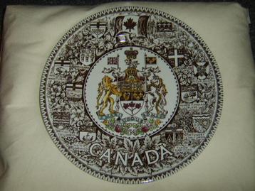 Wandbord Wood & Sons Canada A Mari Usque ad Mare Wapen beschikbaar voor biedingen