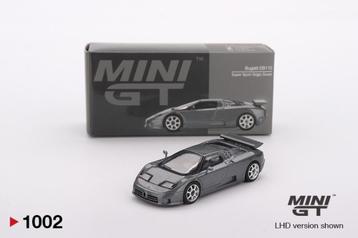 Mini GT 1:64 Bugatti EB110 Super Sport Grigio Scuro 1995 lhd beschikbaar voor biedingen