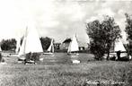 Oudega [W.], Zeilsport - zeilboten - gezicht op Oudega - 196, Ophalen of Verzenden, Gelopen, Overijssel