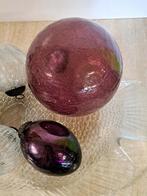Antieke craquelé heksenbal, Ophalen of Verzenden