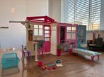 Inklapbaar Barbiehuis, Kinderen en Baby's, Speelgoed | Poppenhuizen, Ophalen of Verzenden, Zo goed als nieuw, Poppenhuis