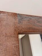 Grote houten spiegel | Whitewash | Outras Coisas, Ophalen, Zo goed als nieuw, 150 tot 200 cm, Rechthoekig