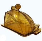 Copier Leerdam kaasstolp, jaren '30, Verzamelen, Ophalen of Verzenden, Gebruikt, Parfumfles