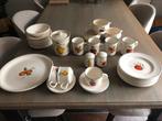 Servies met fruit decoratie, Ophalen of Verzenden, Zo goed als nieuw, Overige stijlen, Aardewerk