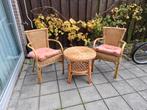 Te koop, Huis en Inrichting, Twee, Bruin, Riet of Rotan, Ophalen of Verzenden