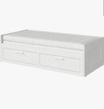 IKEA BRIMNES Bed, Ophalen, Gebruikt, Eenpersoons, Wit