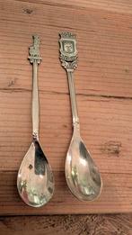 Twee zilveren lepeltjes, Antiek en Kunst, Ophalen of Verzenden