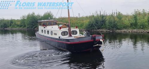 Tjalk 1400 (bj 1955), Watersport en Boten, Motorboten en Motorjachten, Gebruikt, 12 meter of meer, Overige brandstoffen, 50 pk of meer