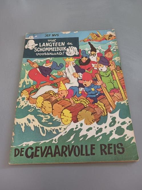 Langteen en Schommelbuik, de Gevaarvolle Reis, 1ste druk., Boeken, Stripboeken, Gelezen, Eén stripboek, Verzenden