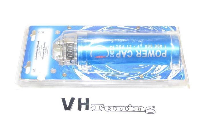 Dietz power cap (condensator) met digitale Voltage weergave, Auto diversen, Tuning en Styling, Ophalen of Verzenden
