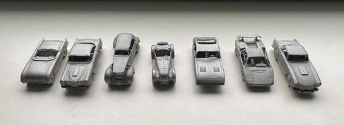 7X TINNEN AUTO'S Danbury Mint chevrolet Ferrari Facel BMW, Verzamelen, Automerken, Motoren en Formule 1, Zo goed als nieuw, Auto's