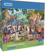 Gibsons - Boarding the Bus - 100XXL stukjes, Ophalen of Verzenden, Minder dan 500 stukjes, Nieuw, Legpuzzel