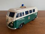Blikken speelgoed Volkswagen politie bus, Antiek en Kunst, Antiek | Speelgoed, Ophalen of Verzenden
