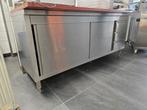 Werkbank RVS 200x70x90, Doe-het-zelf en Verbouw, Werkbanken, Ophalen, Gebruikt, 170 cm of meer