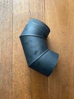 90 gr bocht ew kachelpijp 150 mm antracietkleurig, Doe-het-zelf en Verbouw, Buizen en Afvoer, Overige materialen, Bochten, Ophalen of Verzenden