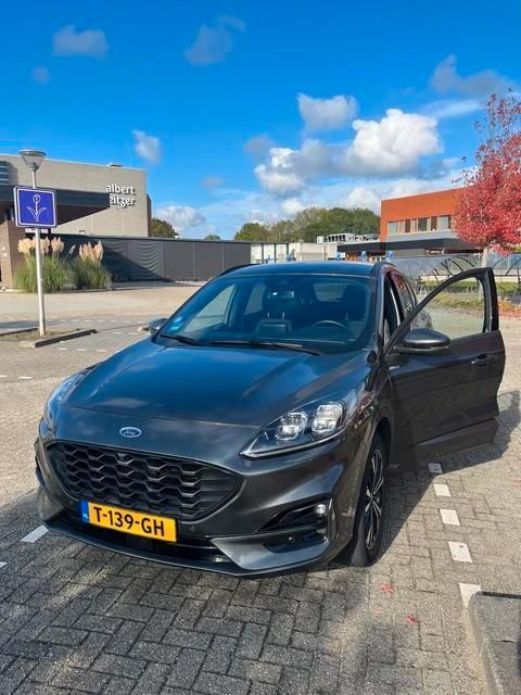 Ford Kuga 2.5 Phev E-cvt 225pk 2022 Grijs, Auto's, Ford, Particulier, Kuga, ABS, Achteruitrijcamera, Adaptieve lichten, Adaptive Cruise Control