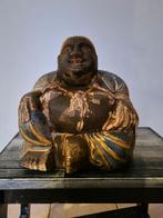 Handgemaakt Budai lachende  boeddha ebbenhout, Ophalen, Gebruikt