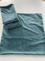 Te koop 4x IKEA Sanela turquoise kussen hoesjes NIEUW, Eenpersoons, Blauw, Ophalen of Verzenden, Zo goed als nieuw