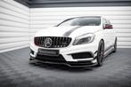 Voorlip achterlip diffuser spoilercap - A45 AMG W176 13-15