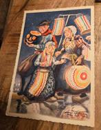 Sint Maarten in Marken - Max Nauta (1935-1955), Verzamelen, Verzenden, 1940 tot 1960, Gelopen, Overige thema's