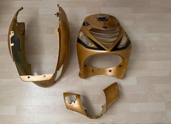 Zip SP kappenset goud - goldenzip, Motoren, Tuning en Styling, Ophalen of Verzenden