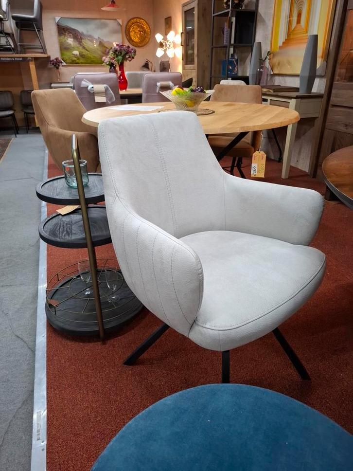 5 Armleuning stoelen, kleur Charcoal, zwart frame+greep, Huis en Inrichting, Stoelen, Nieuw, Vijf, Zes of meer stoelen, Metaal