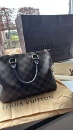 Louis Vuitton Speedy 25 Damier, Ophalen, Zo goed als nieuw, Bruin, Handtas