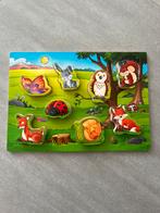 Houten kinderpuzzel, Ophalen of Verzenden, Zo goed als nieuw, 6 maanden tot 2 jaar