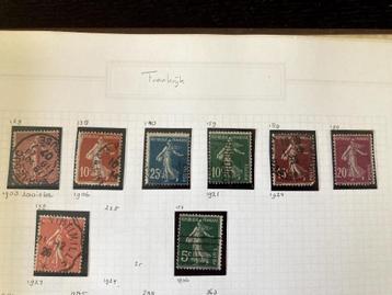 Postzegels Frankrijk beschikbaar voor biedingen
