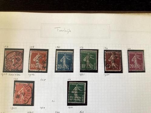 Postzegels Frankrijk, Postzegels en Munten, Postzegels | Europa | Frankrijk, Ophalen of Verzenden