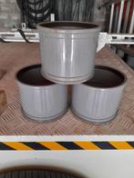 Pvc mof 3 x met rubber 1 x lijm, Kunststof, Gebruikt, Rond, Tuin