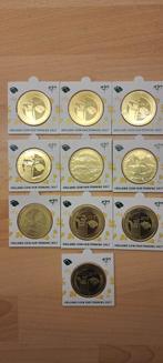 10 stuks HCF penning klompen in munthouder, Ophalen of Verzenden, Overige materialen