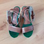 Lazamani kleurrijke sandalen met kurken hak maat 38, Kleding | Dames, Schoenen, Overige kleuren, Lazamani, Gedragen, Sandalen of Muiltjes