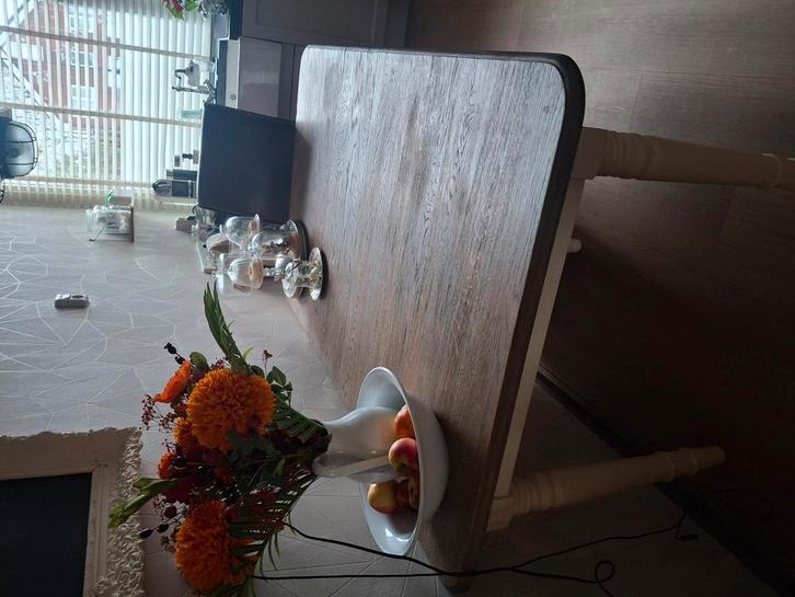 Landelijke  eettafel, Huis en Inrichting, Complete eetkamers, Ophalen of Verzenden