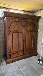 Eiken kast antiek, Antiek en Kunst, Antiek | Meubels | Kasten, Ophalen