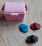 Schleich poetskist met 3 borstels, Ophalen of Verzenden, Zo goed als nieuw, Paard, Beeldje of Figuurtje