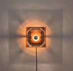 Vintage Herda wandlamp Space Age lamp plexiglas lampje acryl, Kunststof, Gebruikt, Mid century modern dutch design, .
