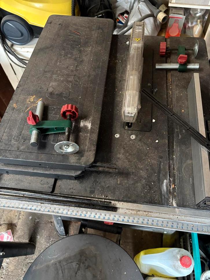 Parkside Tafelzaag, Doe-het-zelf en Verbouw, Gereedschap | Zaagmachines, Zo goed als nieuw, Cirkelzaag, 1200 watt of meer, 70 mm of meer
