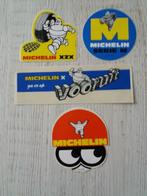 4 stickers MICHELIN, Verzamelen, Ophalen of Verzenden, Zo goed als nieuw, Bedrijf of Vereniging