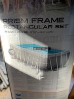 Intex Prism Frame 4 x 2 zwembad + accessoires, Tuin en Terras, Ophalen, Gebruikt, 200 tot 300 cm, 80 tot 120 cm